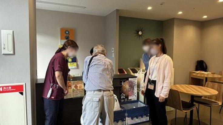 フィールドワークの様子①