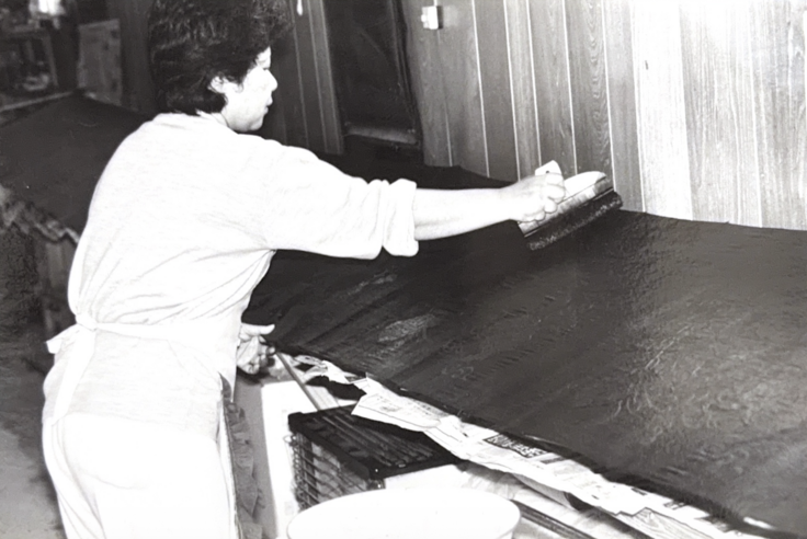 地染め（昭和の頃）