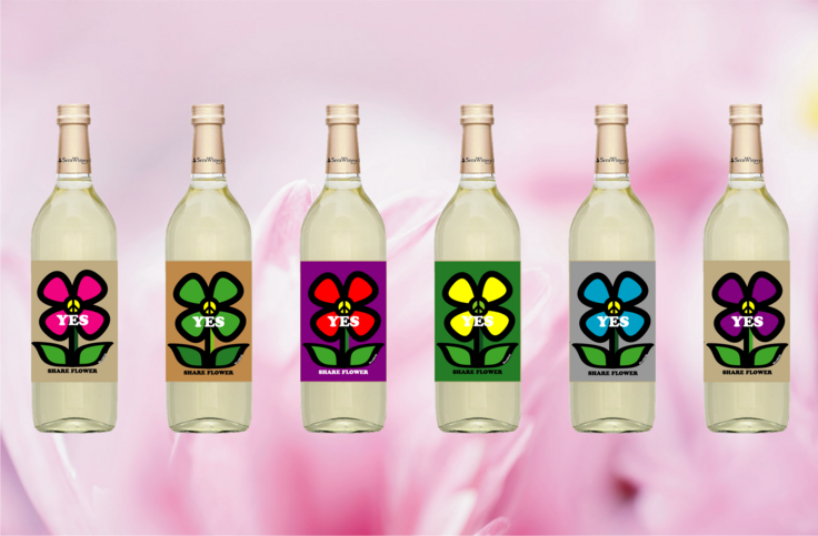 アーティスト・ミレイヒロキ氏が描く、6種類のアートラベルが完成しました!