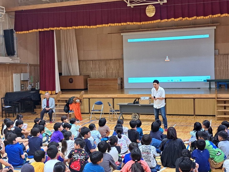 出張授業の様子