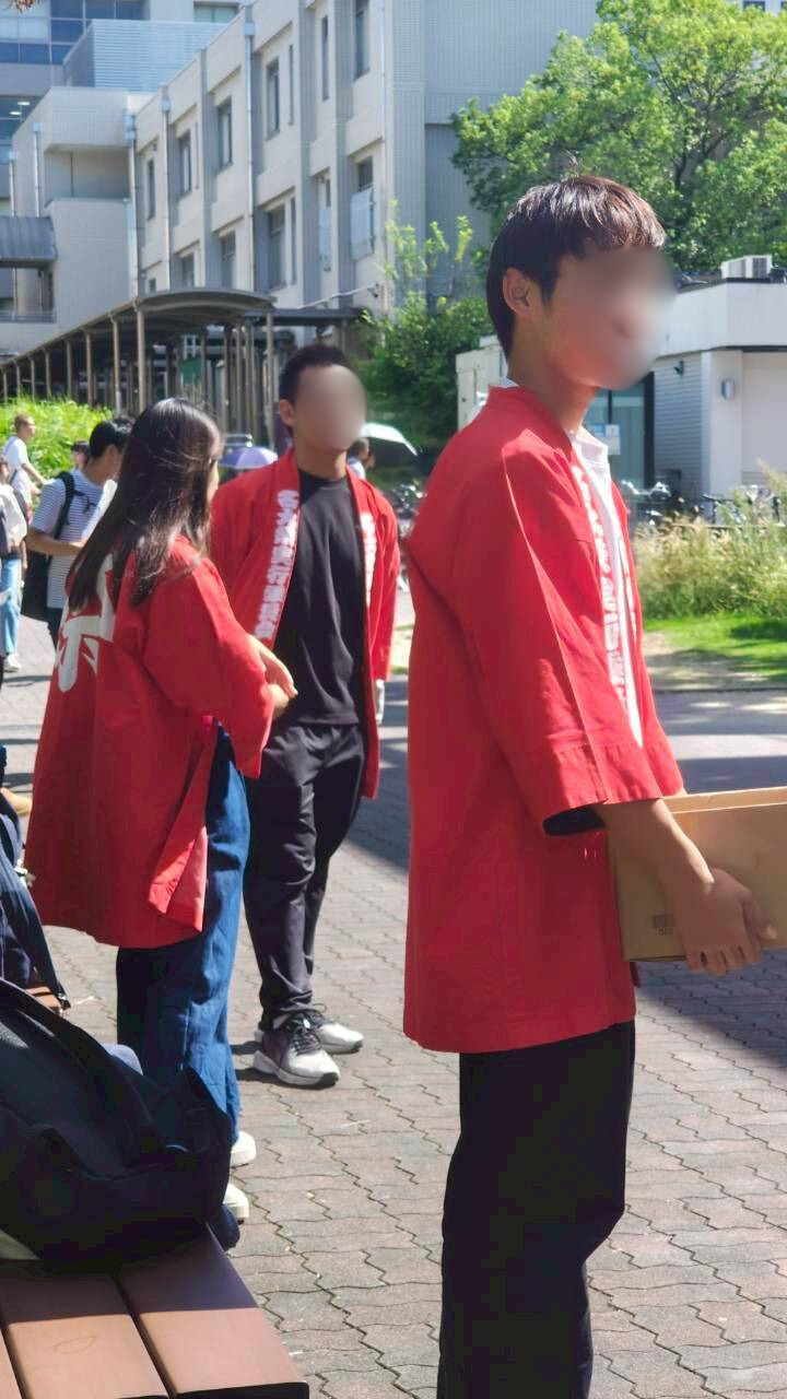 古本回収の様子