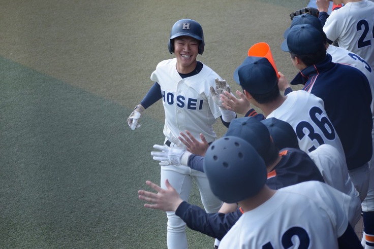 法政大学試合風景