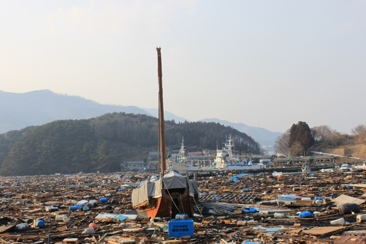 震災直後の千石丸